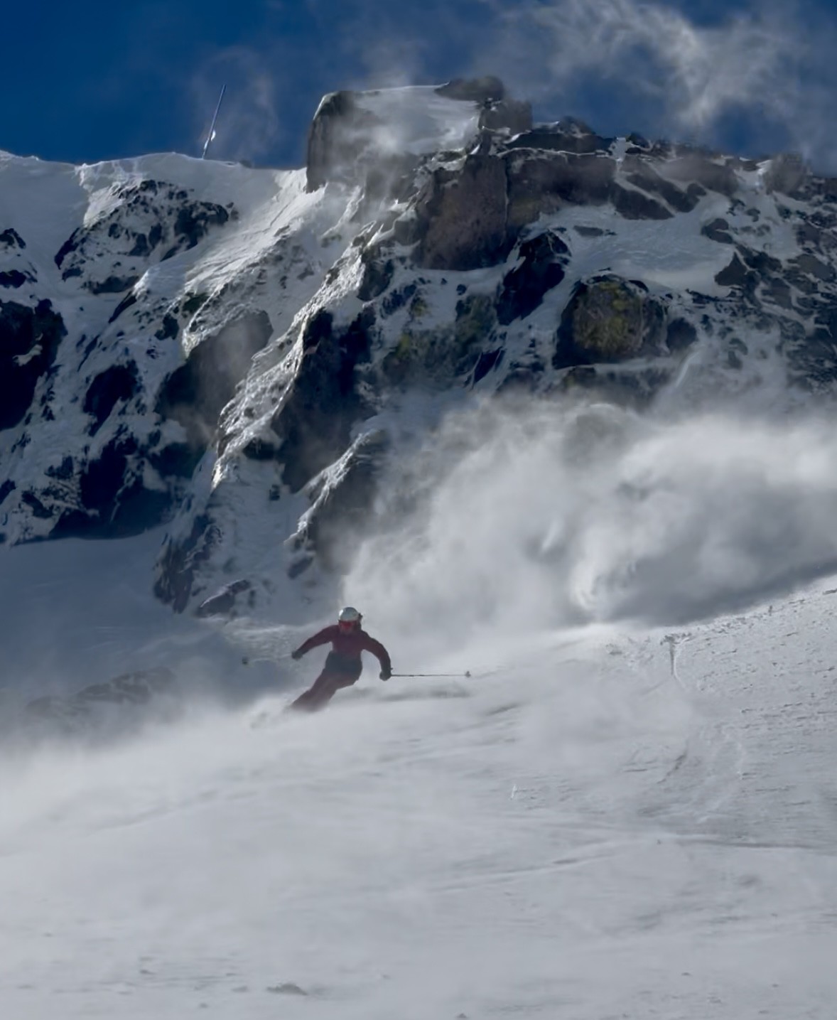 skiing main chute