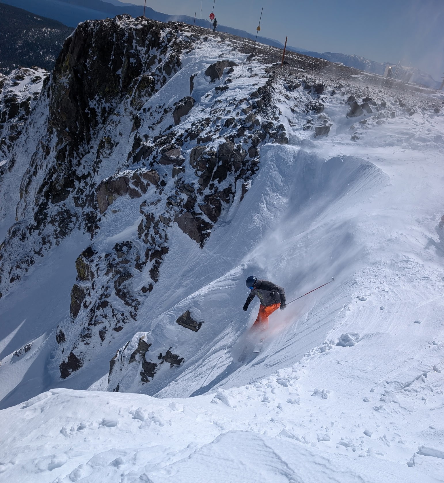 top of main chute